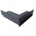 Eckverbinder W35+ zur Verbindung von Profil W35+ mit W35B (Seitenprofil mit Hauptprofil)